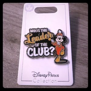 Leader of the club pin
